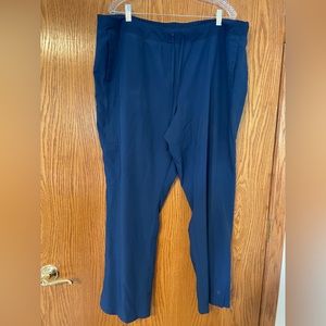 Navy blue scrub pants size XL